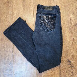 MISS ME Standard Boot Black Jeans - Sz 29 Tall